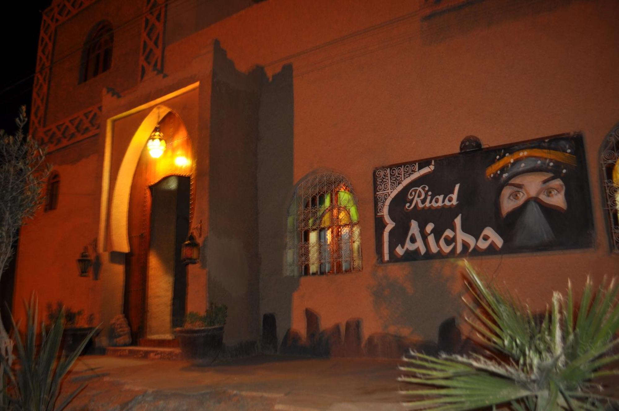 Riad Aicha & Camel Trekking เมอร์ซูกา ภายนอก รูปภาพ