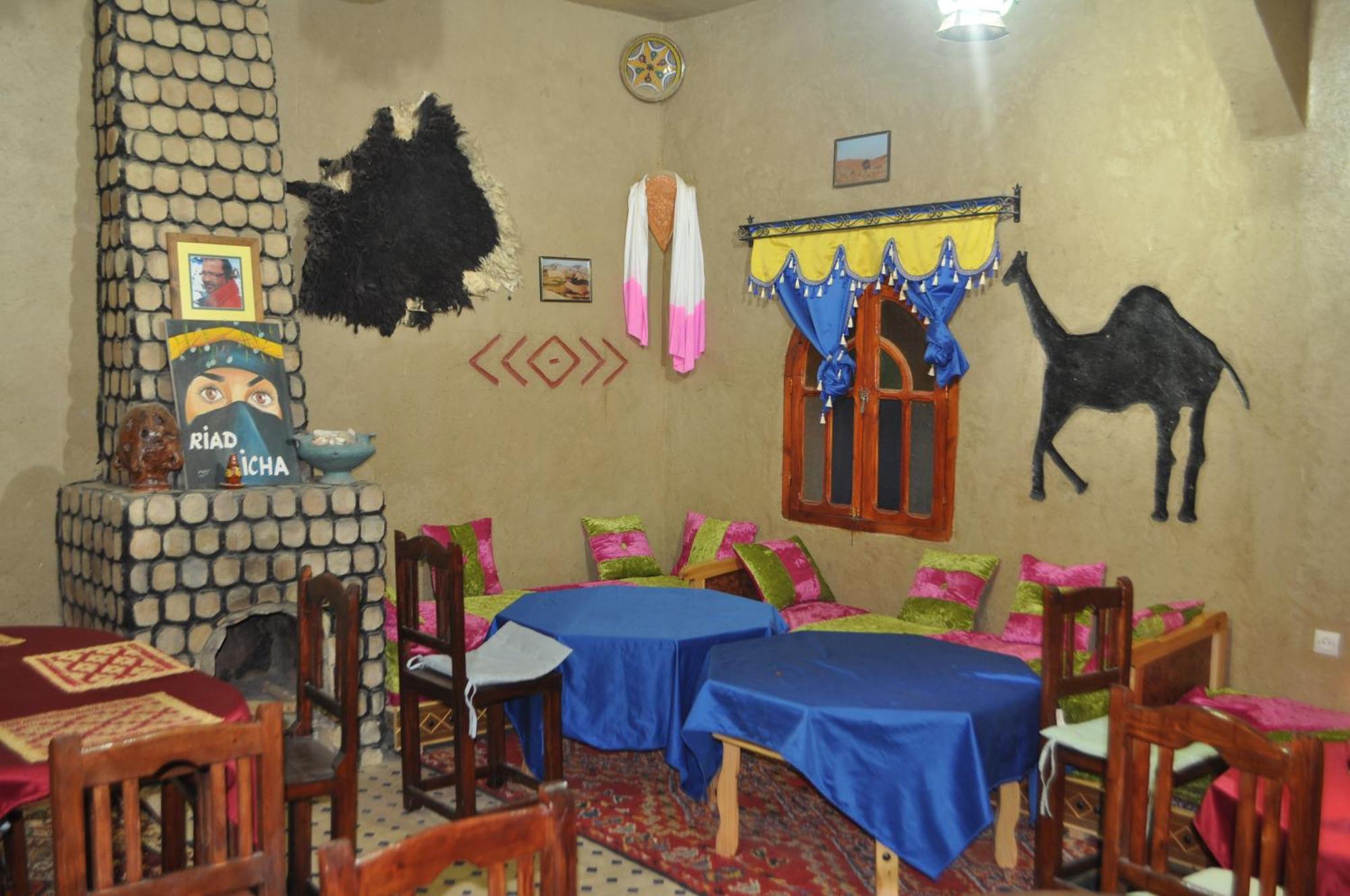 Riad Aicha & Camel Trekking เมอร์ซูกา ภายนอก รูปภาพ